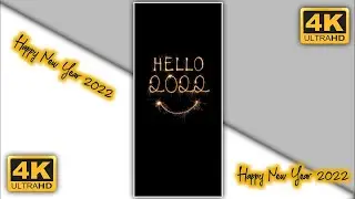 Happy New Year 2022 4k Full Screen Status || 31st Whatsapp Status || Happy New Year Whatsapp Status