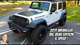 I bought a 2017 Big Bear Edition Jeep Wrangler 6 speed w 69k miles!