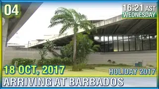 04: Arriving at Grantley Adams International Airport (BA2155) - [Holiday 2017], 18th October 2017