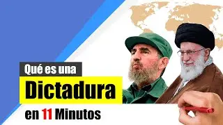 ¿Qué es una DICTADURA? - Resumen | Definición, características y tipos.