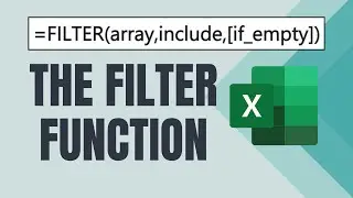 How To Use The FILTER Function In Excel | Office 365