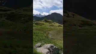 Dal Passo Valles verso Laresei