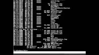 how to use dir command in command prompt in telugu tutorial(Directory or folder)