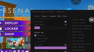 Arsenal script OP* | Auto kill,auto predict, Silent aim,wallhack
