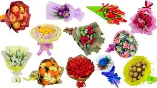12 ideas: DIY bouquets to school
