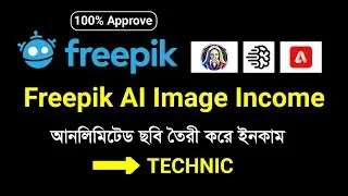 Freepik Ai Image Upload | How To Upload Ai Image In Freepik | Freepik Ai Image Income
