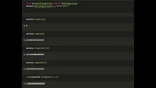 Integración por el método de Trapecio Compuesto y Simpson Compuesto con Python
