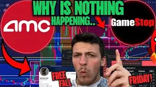 AMC GME STOCK CALM BEFORE THE STORM!!!!!!!! (LIQUIDITY DRYING FAST...)