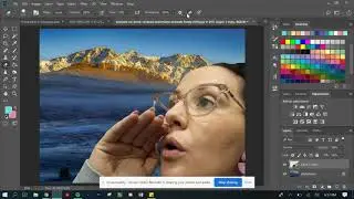 Photoshop tutorial: Landscape Portrait overlay