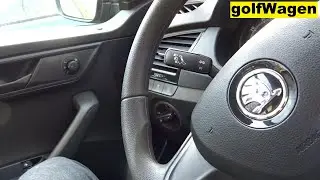 Skoda Fabia heated mirror switch replacement