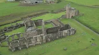 Ayrshire Maybole Crossraguel Abbey 01/08/23 Dji mini3 pro drone
