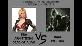 Raging Fist Tournament - Round One - Heat One - Tina Armstrong vs Bane