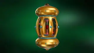 Lantern 3D Rotatiom For islamc Videos, Obj Model islamic, Hadi Gfx