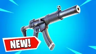 NEW Suppressed SMG in Fortnite! (GAMEPLAY)