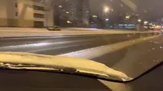 BMW вылетела на встречку.