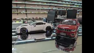 1:18 Diecast Review Unboxing  Aston Martin Vantage GTE & Jeep Compass #model #review #jeep #diecast