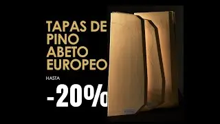 Black Friday 2022 en Madinter - Hasta 20% dto. en Tapas de Pino Abeto