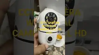 CCTV CAMERA WI-FI DUAL CAMERA FULL HD 1080