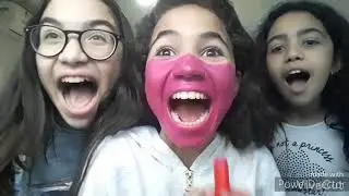 Passei 100 camadas de batom!