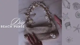 DIY Beach Purse credit @samanthakatew | Link in Description |#shortvideo #diy #fashion #create #asmr