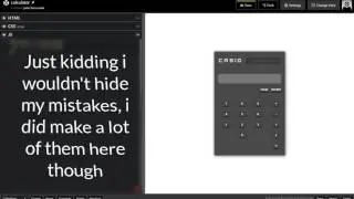 making a calculator (fun speed coding)