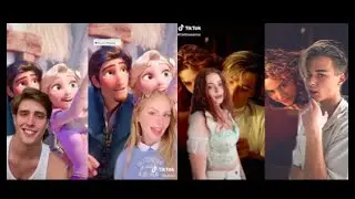 tiktok lookalikes for fictional couples (sofia - clairo trend)