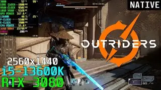 Outriders [High / Native] RTX 3080 - 13600K 1440P