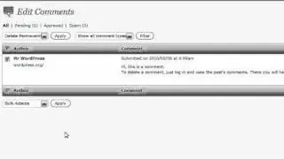 WP201-07 Worpress Maintenance-delete spam in Wordpress