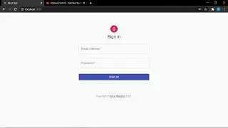 Admin Panel using reactjs and firebase.