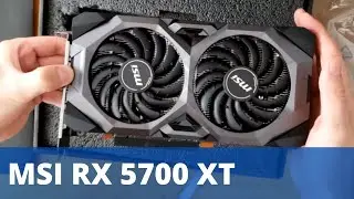 Unboxing MSI RX 5700 XT 8Gb GDDR6 - Placa de vídeo