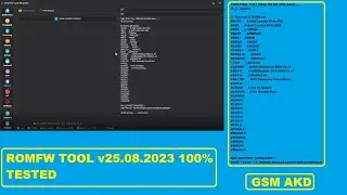 ROMFW TOOL v25.08.2023 FREE 100% TESTED