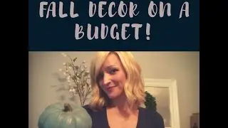 Fall Decor on a Budget!