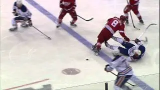 Justin Abdelkader crushes Magnus Pääjärvi-Svensson [HD] {Dual-Feed}