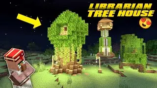 😍 librarian tree house Minecraft pocket edition