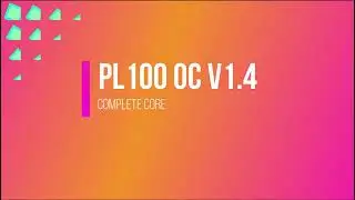 PL100 V1.4 OC only dengan core complete,,, Tutorial penggunaan oc pemula