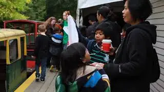 Bear Creek Park Halloween Train Part 1 In 2014