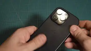 Unboxing Apple iPhone 14 Pro Leather Magsafe Case Midnight w/ Graphite iPhone