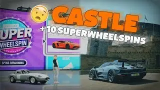 EDINBURGH CASTLE + 10 Super Wheelspins!!! #ForzaHorizon4 • #Schweizerdeutsch ✘ CaliSpielt