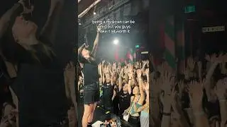 there’s no such thing as singing too loud at a k.flay show #ontour #livemusic