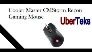 Cooler Master CMSTORM Recon Gaming Mouse 800-4000 DPI Unboxing & Review