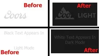 How to make an image that changes when clicked or viewed in dark mode.