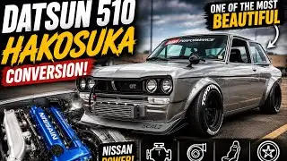 One of the most BEAUTIFUL Datsun 510 with Hakosuka Conversion