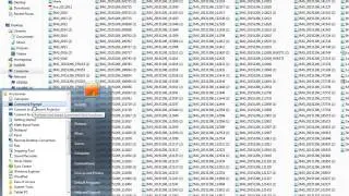 How to get a list of all the file names of a folder in word file format within few seconds?
