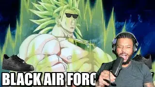 BROLY RADIATES BLACK AIR FORCE ENERGY | Reaction