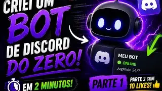 🤖 Como Criar um Bot de Discord do Zero em 2026 | Parte 1