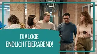 Endlich Feierabend! Dialogo en ALEMÁN - Practica tu HÖREN /con Subtítulos