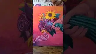 How Does This, Turn into This? #art #oilpainting #shorts #artshorts #painting #artist #drawing