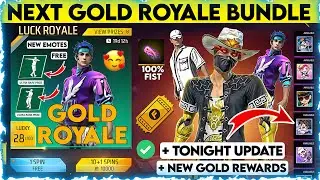 FREE FIRE NEXT GOLD ROYALE BUNDLE | NEXT GOLD ROYALE BUNDLE | AFTER OB50 UPDATE GOLD ROYALE BUNDLE