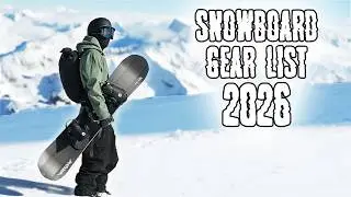 My Snowboard Gear List for 2026 | Board Archive