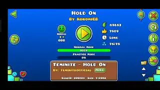 Hold On (6th March 2023 Daily Geometry Dash)